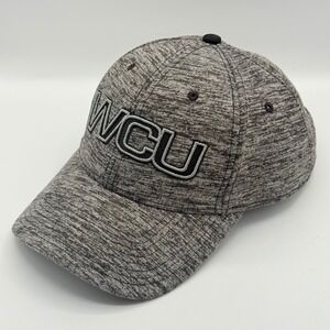 The Game WCU Catamounts Baseball Hat Mens Gray Heather Adjustable Strapback Cap